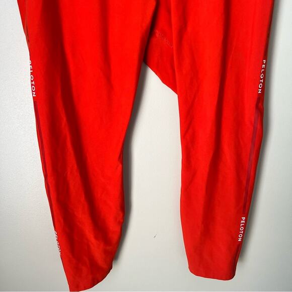 Peloton Women’s Orange Full Length Athletic Workout Leggings Size 2X - Picture 3 of 7